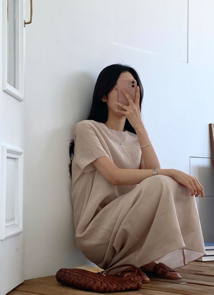 DORI韓國直郵東大門代購女裝新款時尚熱賣人氣連衣裙歐根紗OURR連衣裙