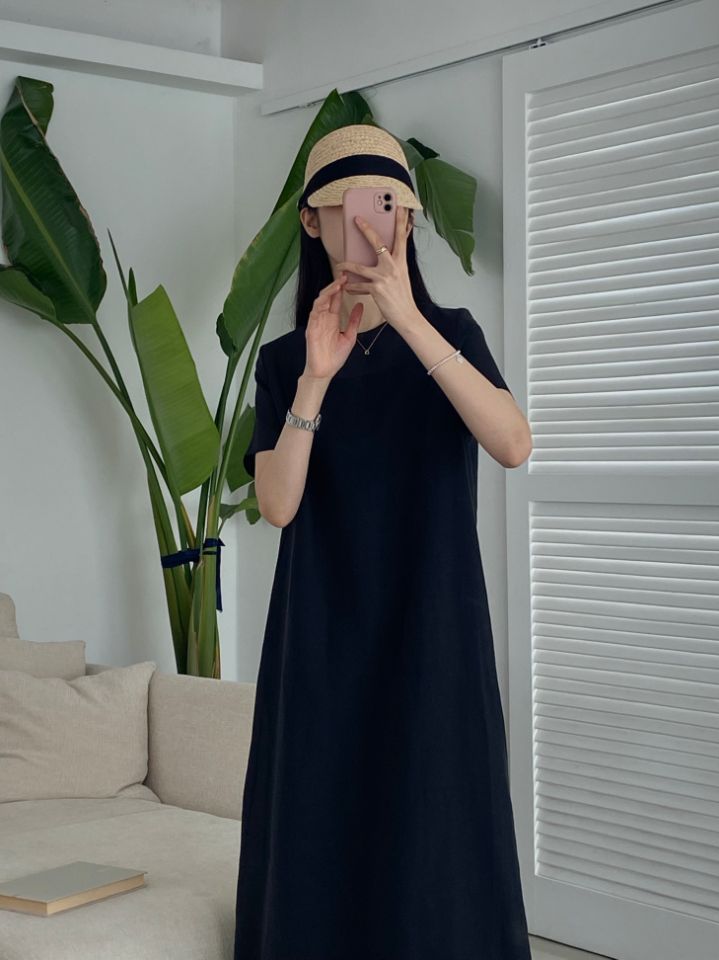 DORI韓國直郵東大門代購女裝新款時尚熱賣人氣連衣裙歐根紗OURR連衣裙