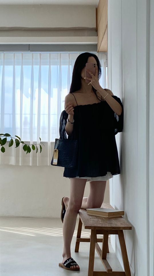 DORI韓國直郵東大門代購女裝新款24春夏人氣真品襯衫蕾絲衫OURR襯衫/蕾絲衫