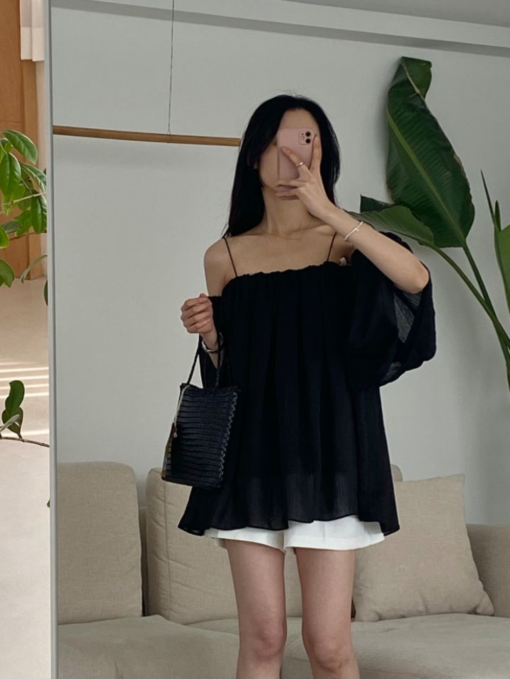 DORI韓國直郵東大門代購女裝新款24春夏人氣真品襯衫蕾絲衫OURR襯衫/蕾絲衫