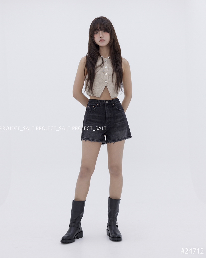 PROJECTSALT韓國直郵東大門代購女裝新品24春夏人氣熱賣短褲PROJECTSALT短褲