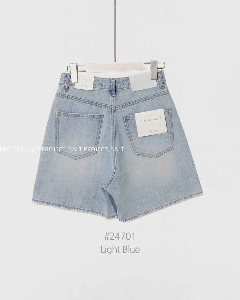 PROJECTSALT韓國直郵東大門實拍女裝新品休閑熱賣推薦牛仔褲PROJECTSALT牛仔褲