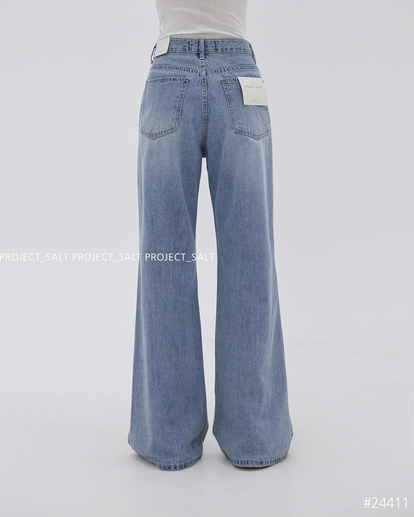 PROJECTSALT直郵韓國代購女裝新款推薦真品熱賣職業24春夏牛仔褲PROJECTSALT牛仔褲