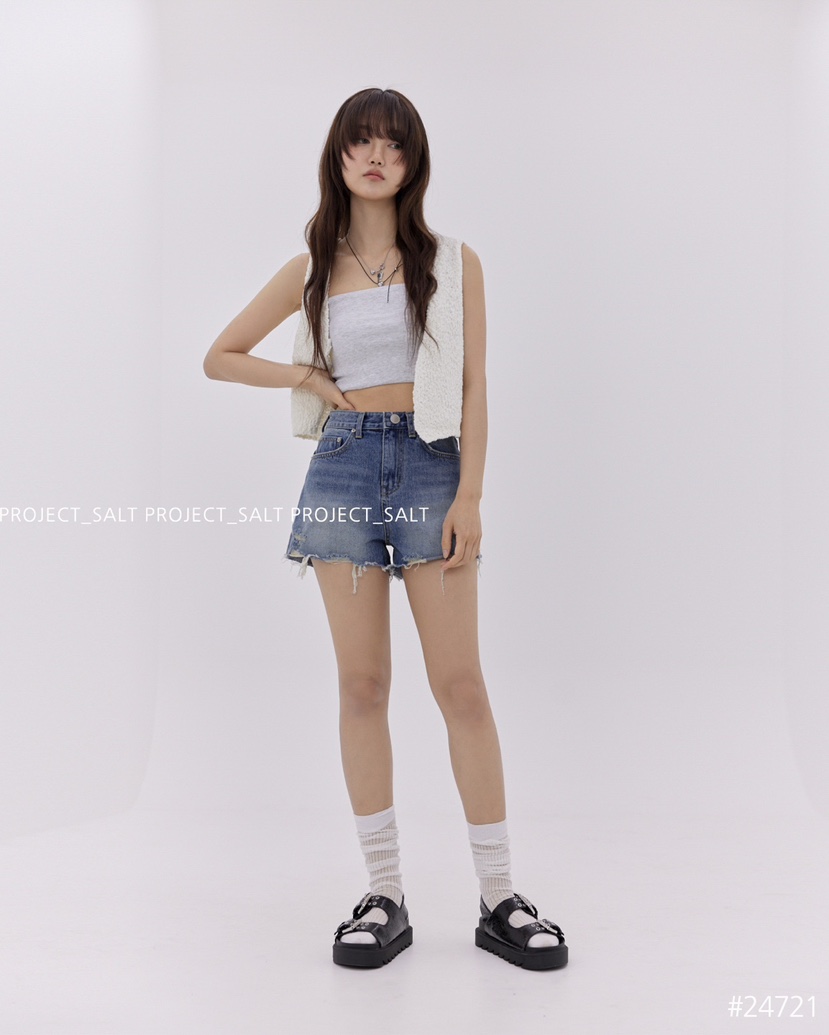 PROJECTSALT韓國直郵東大門實拍女裝新款24春夏推薦時尚短褲PROJECTSALT短褲