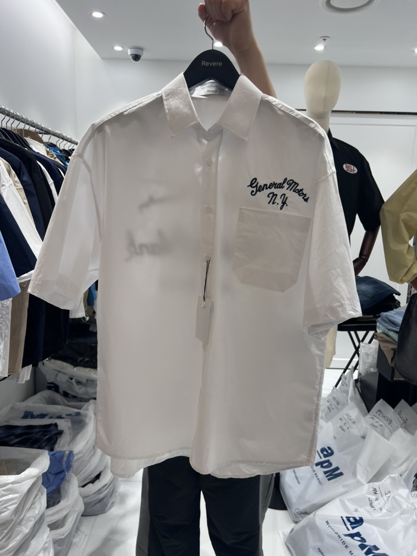 REVERE-男裝直郵韓國代購女裝新款時尚人氣職業襯衫蕾絲衫REVERE-男裝襯衫/蕾絲衫