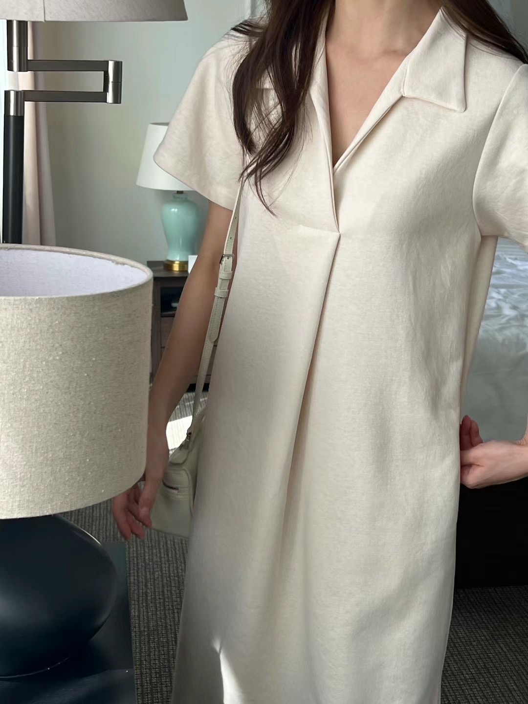 around110韓國直郵東大門實拍女裝新品24春夏真品連衣裙around110連衣裙