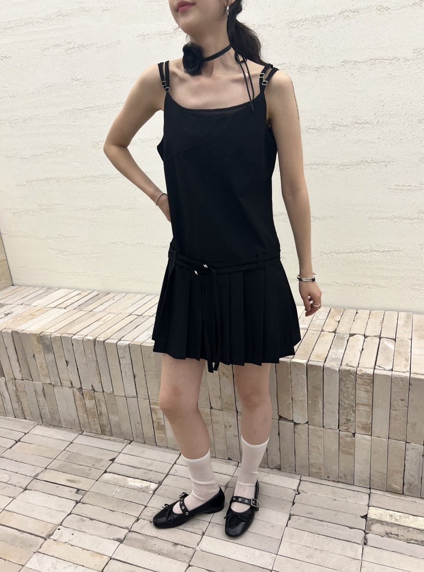 GINGER韓國直郵東大門代購女裝新品時尚24春夏休閑連衣裙COCOMATON連衣裙