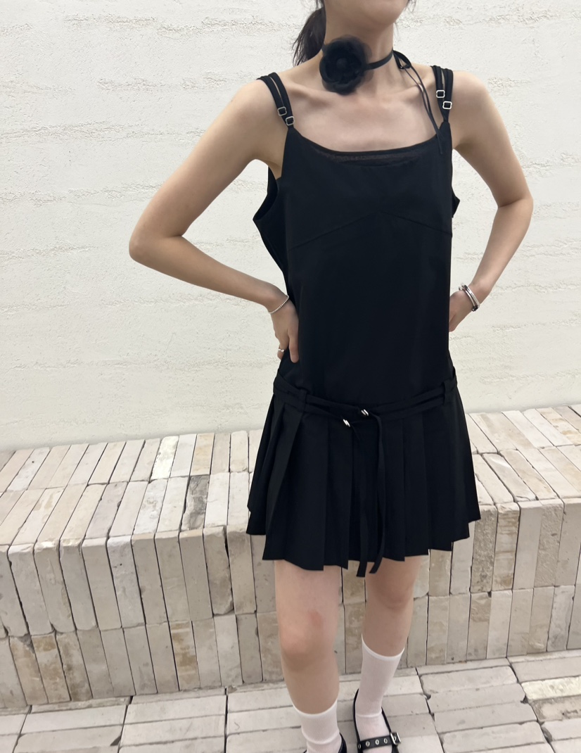 GINGER韓國直郵東大門代購女裝新品時尚24春夏休閑連衣裙COCOMATON連衣裙