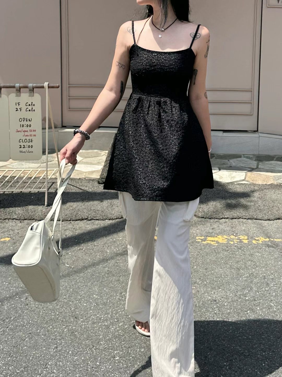 PARTY韓國直郵東大門實拍女裝新款真品人氣休閑職業24春夏連衣裙PARTY連衣裙