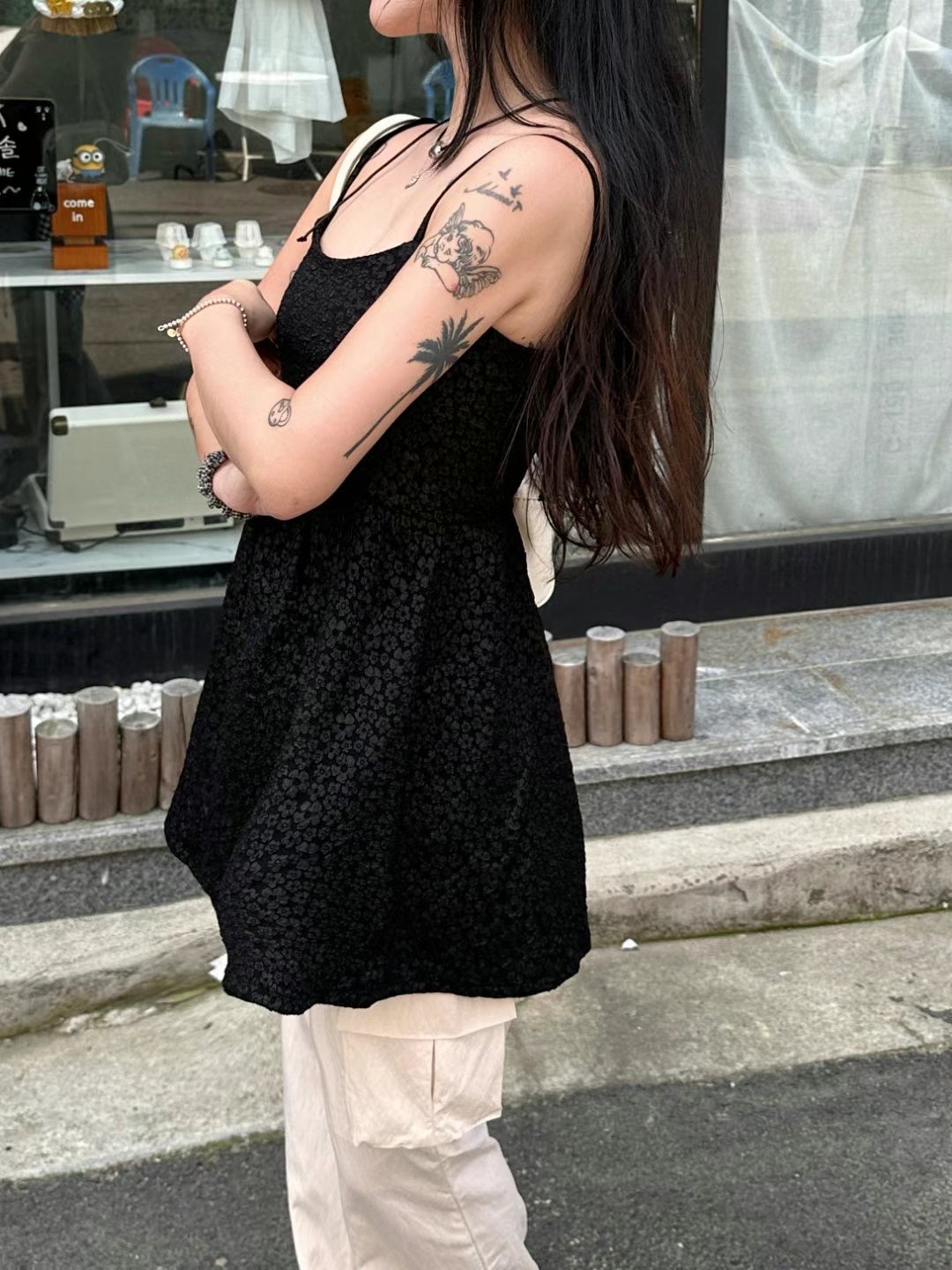PARTY韓國直郵東大門實拍女裝新款真品人氣休閑職業24春夏連衣裙PARTY連衣裙