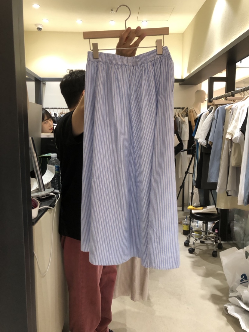 SELF SERVICE韓國直郵女士新款24春夏熱賣職業人氣休閑長裙SELF SERVICE長裙