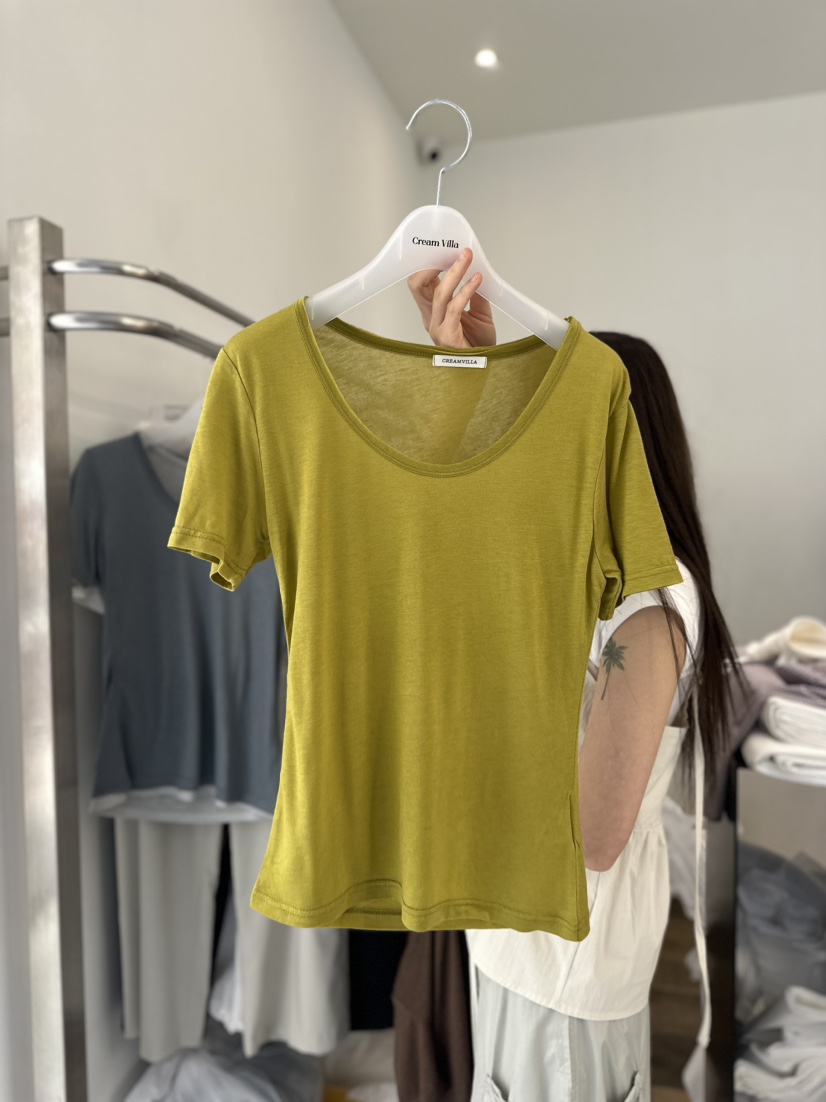 CREAM VILLA韓國直郵東大門代購女裝新品人氣T恤CREAMVILLAT恤