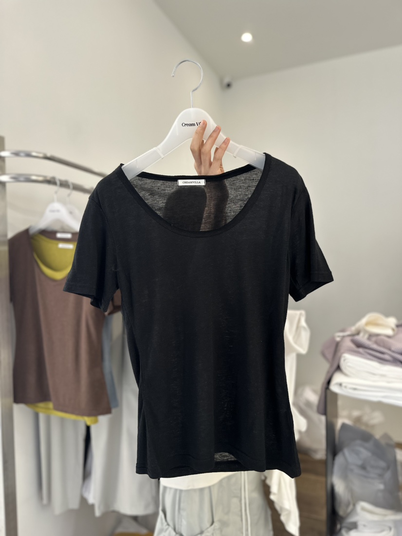 CREAM VILLA韓國直郵東大門代購女裝新品人氣T恤CREAMVILLAT恤圖色6