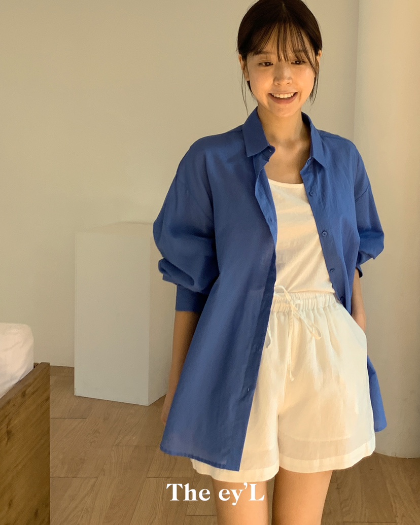 EYL/ALIVE INDUSTRY韓國直郵東大門實拍女裝新款休閑襯衫蕾絲衫EYL/Lenil/ALIVE INDUSTRY襯衫/蕾絲衫