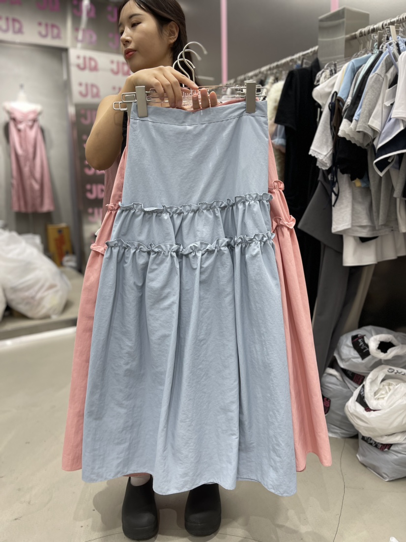 Judyque韓國直郵東大門代購女裝新品時尚真品24春夏推薦長裙JUDYQUE長裙