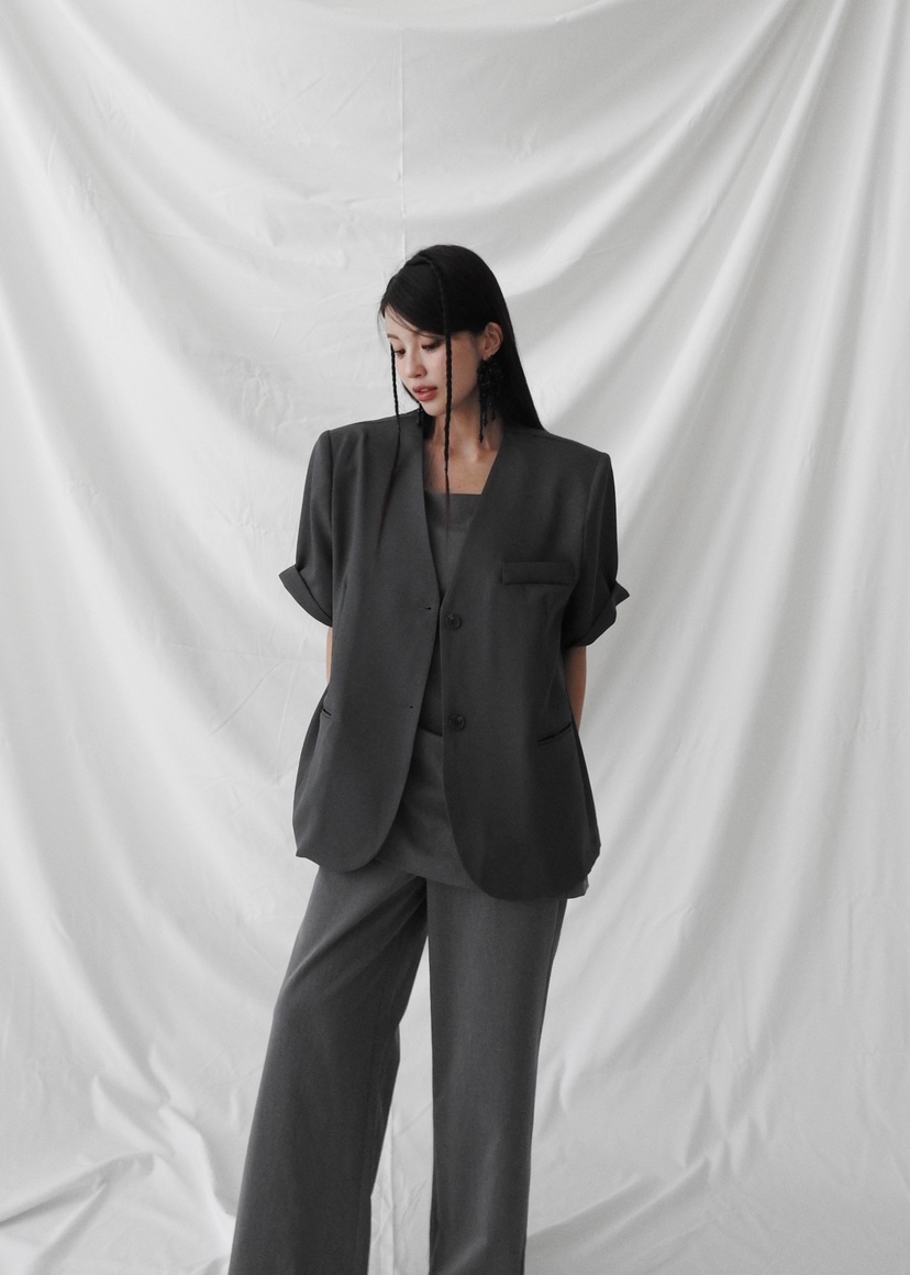 Judyque韓國直郵女裝新款推薦24春夏熱賣時尚人氣職業夾克JUDYQUE夾克