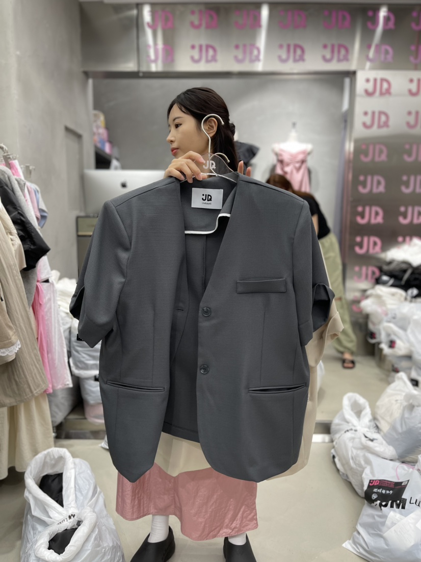 Judyque韓國直郵女裝新款推薦24春夏熱賣時尚人氣職業夾克JUDYQUE夾克圖色2