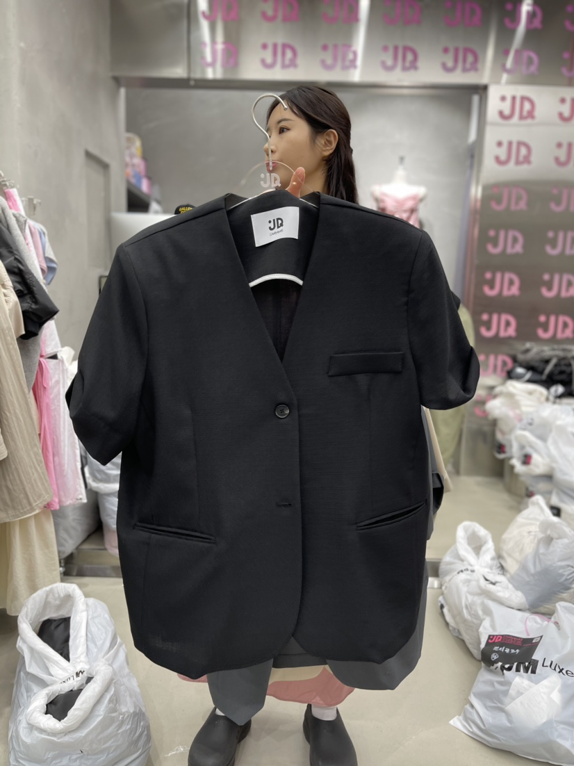 Judyque韓國直郵女裝新款推薦24春夏熱賣時尚人氣職業夾克JUDYQUE夾克圖色3