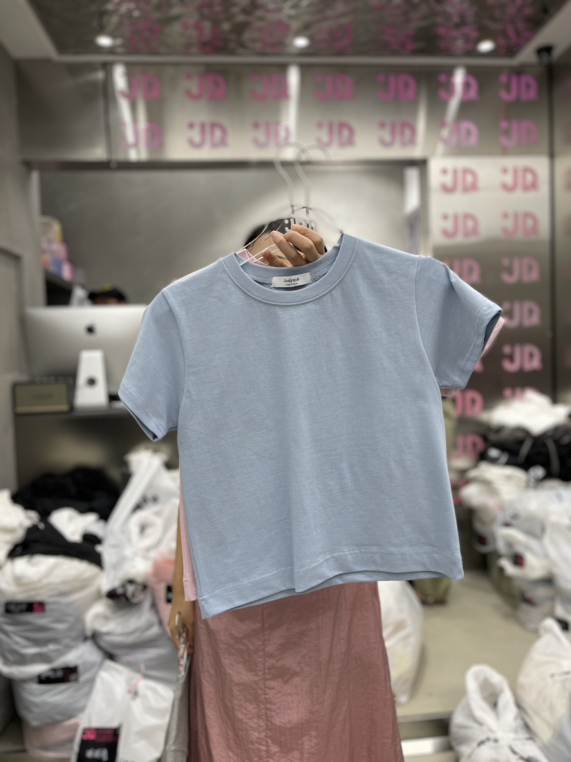 Judyque韓國直郵東大門代購女裝新款職業人氣推薦時尚真品T恤JUDYQUET恤圖色2