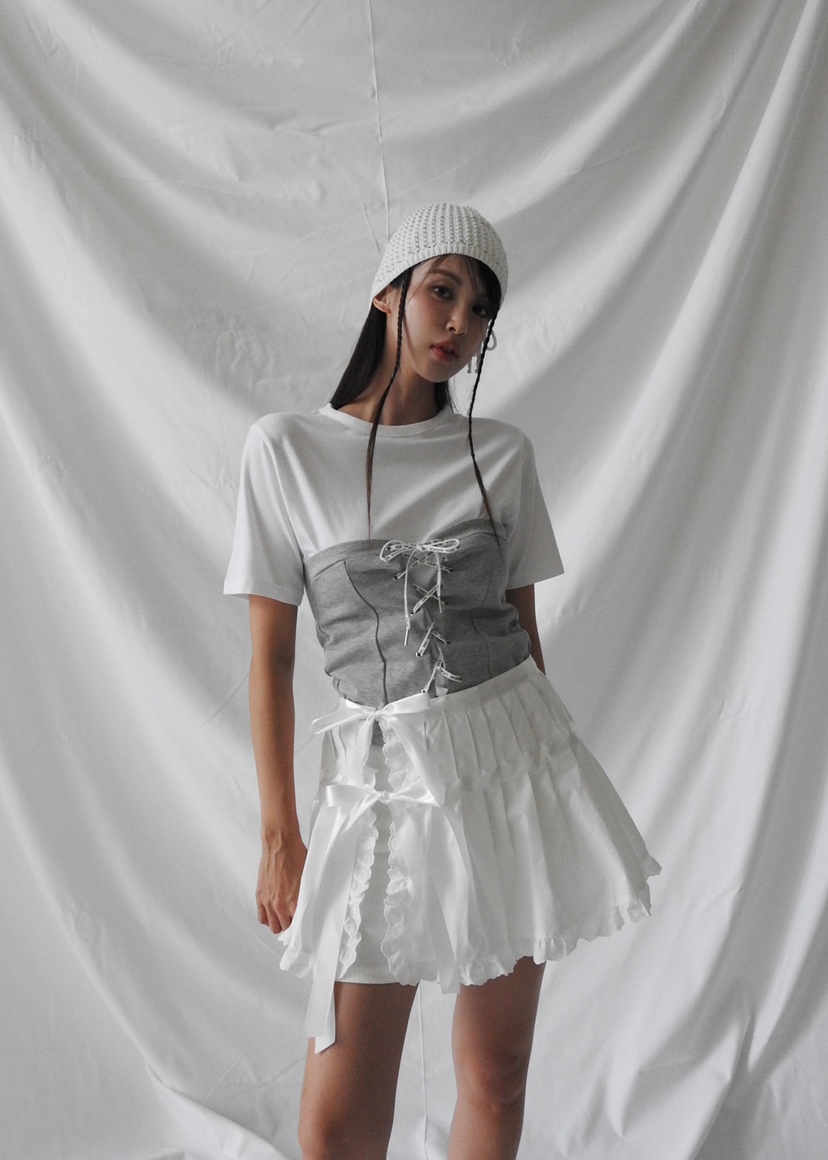 Judyque韓國直郵女裝新品人氣真品推薦熱賣休閑時尚24春夏T恤JUDYQUET恤