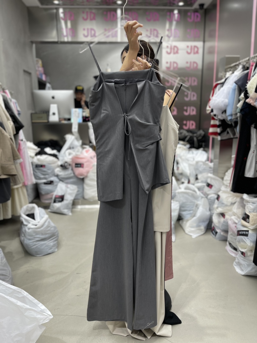 Judyque直郵韓國代購女裝新品職業24春夏時尚人氣休閑連體褲JUDYQUE連體褲