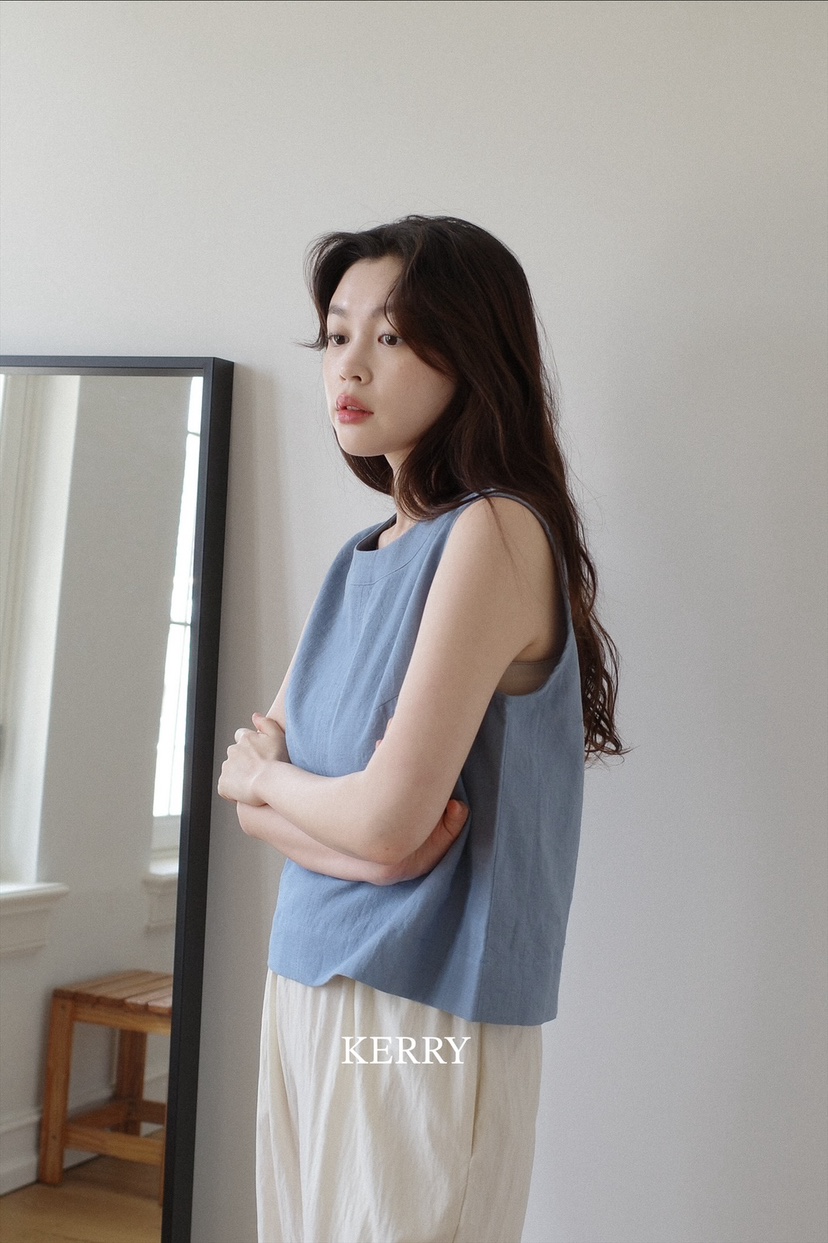 KERRY韓國直郵女裝新款熱賣24春夏人氣時尚職業休閑吊帶背心KERRY吊帶/背心