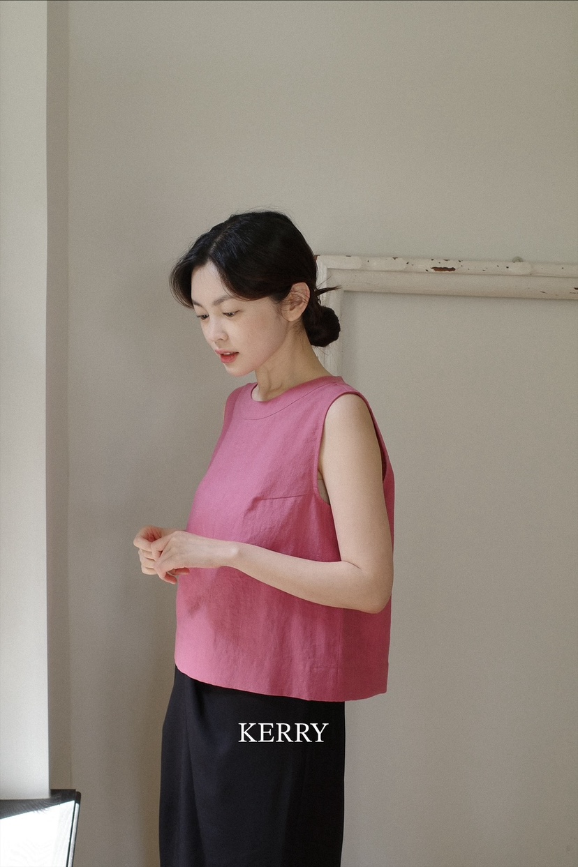 KERRY韓國直郵女裝新款熱賣24春夏人氣時尚職業休閑吊帶背心KERRY吊帶/背心