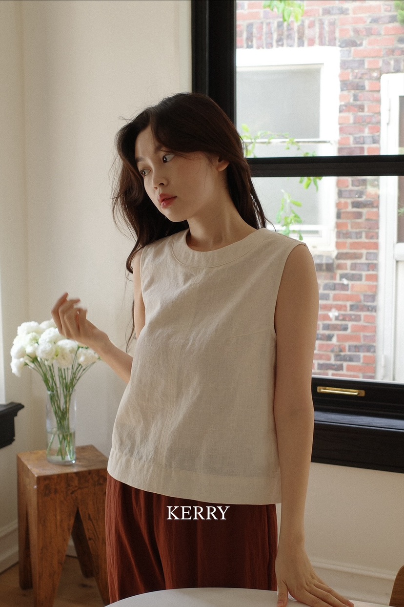 KERRY韓國直郵女裝新款熱賣24春夏人氣時尚職業休閑吊帶背心KERRY吊帶/背心