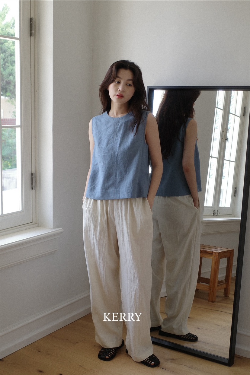 KERRY韓國直郵女裝新款熱賣24春夏人氣時尚職業休閑吊帶背心KERRY吊帶/背心