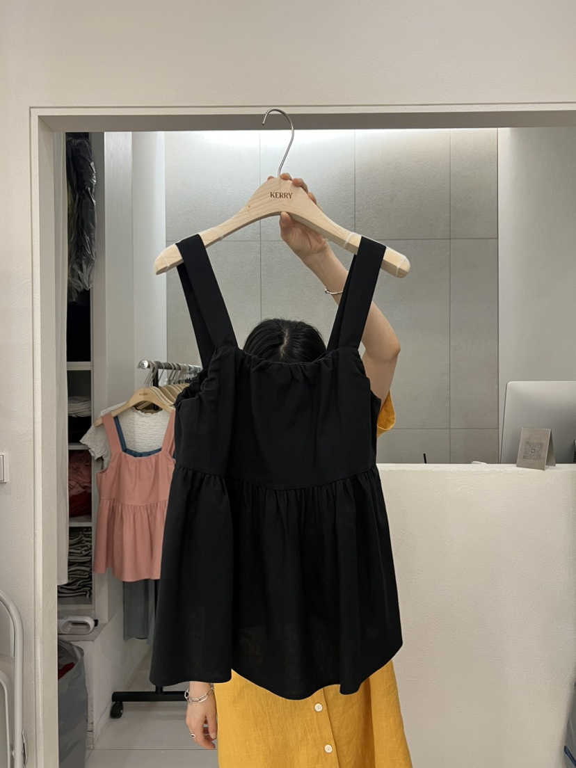 KERRY直郵韓國代購女裝新品時尚職業人氣推薦真品休閑吊帶背心KERRY吊帶/背心圖色4