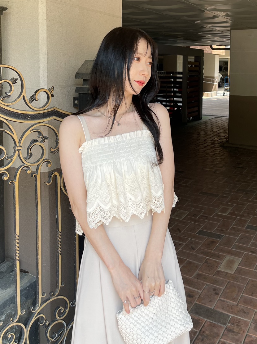 LI SHELL韓國直郵東大門代購女裝新款職業真品休閑吊帶背心N YEN吊帶/背心