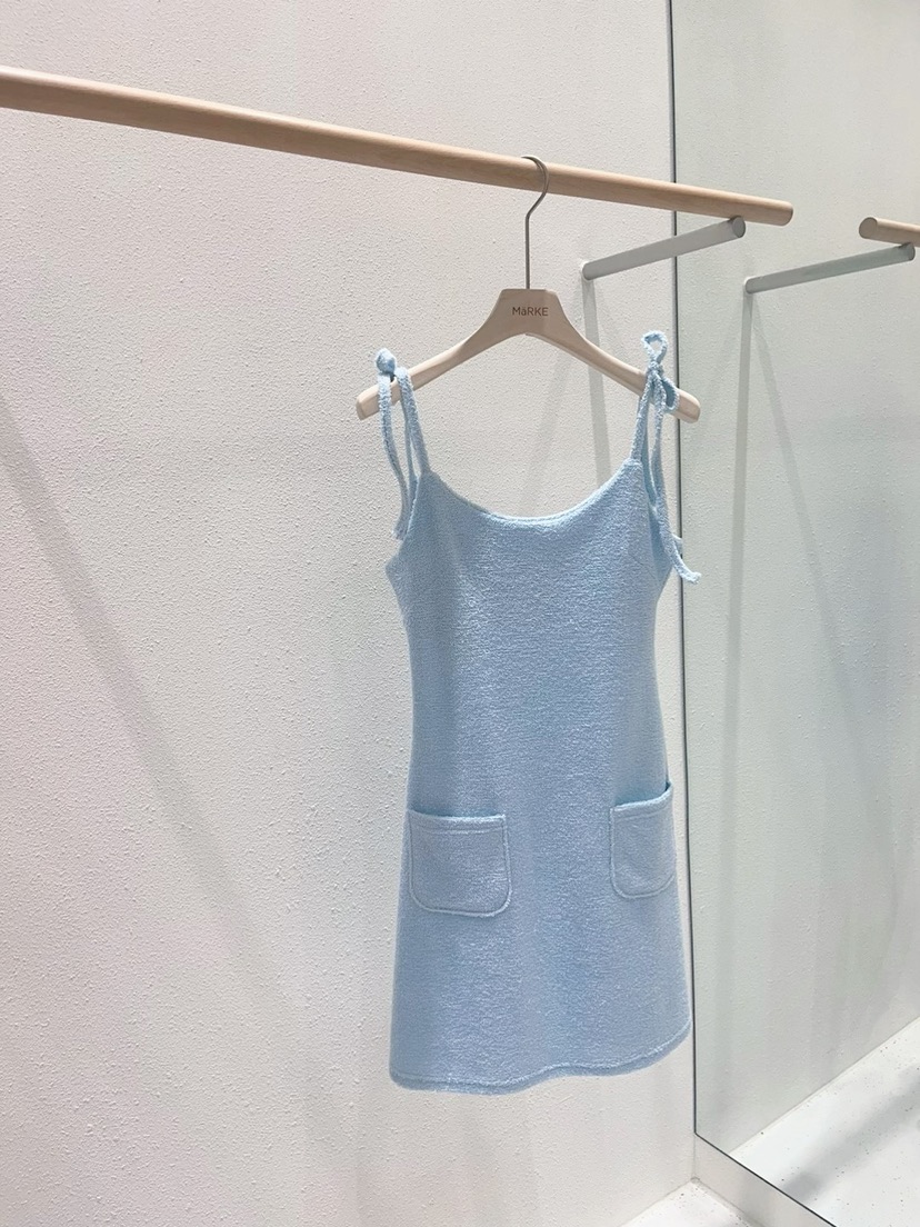 MARKE-P直郵韓國代購女裝新款24春夏真品時尚職業連衣裙MARKE-P連衣裙