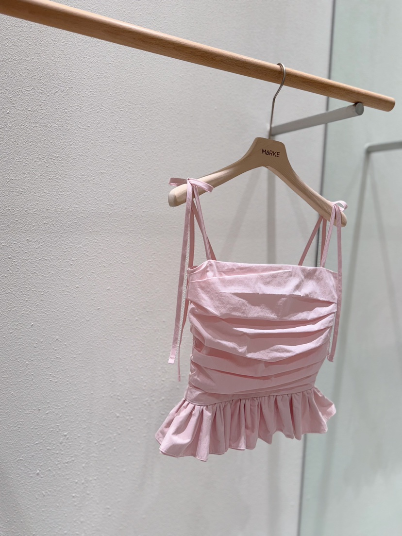 MARKE-P直郵韓國代購女裝新品推薦時尚人氣職業休閑吊帶背心MARKE-P吊帶/背心
