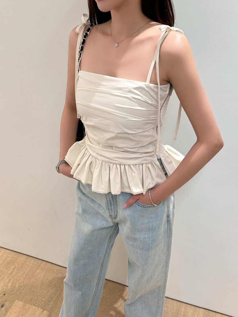MARKE-P直郵韓國代購女裝新品推薦時尚人氣職業休閑吊帶背心MARKE-P吊帶/背心