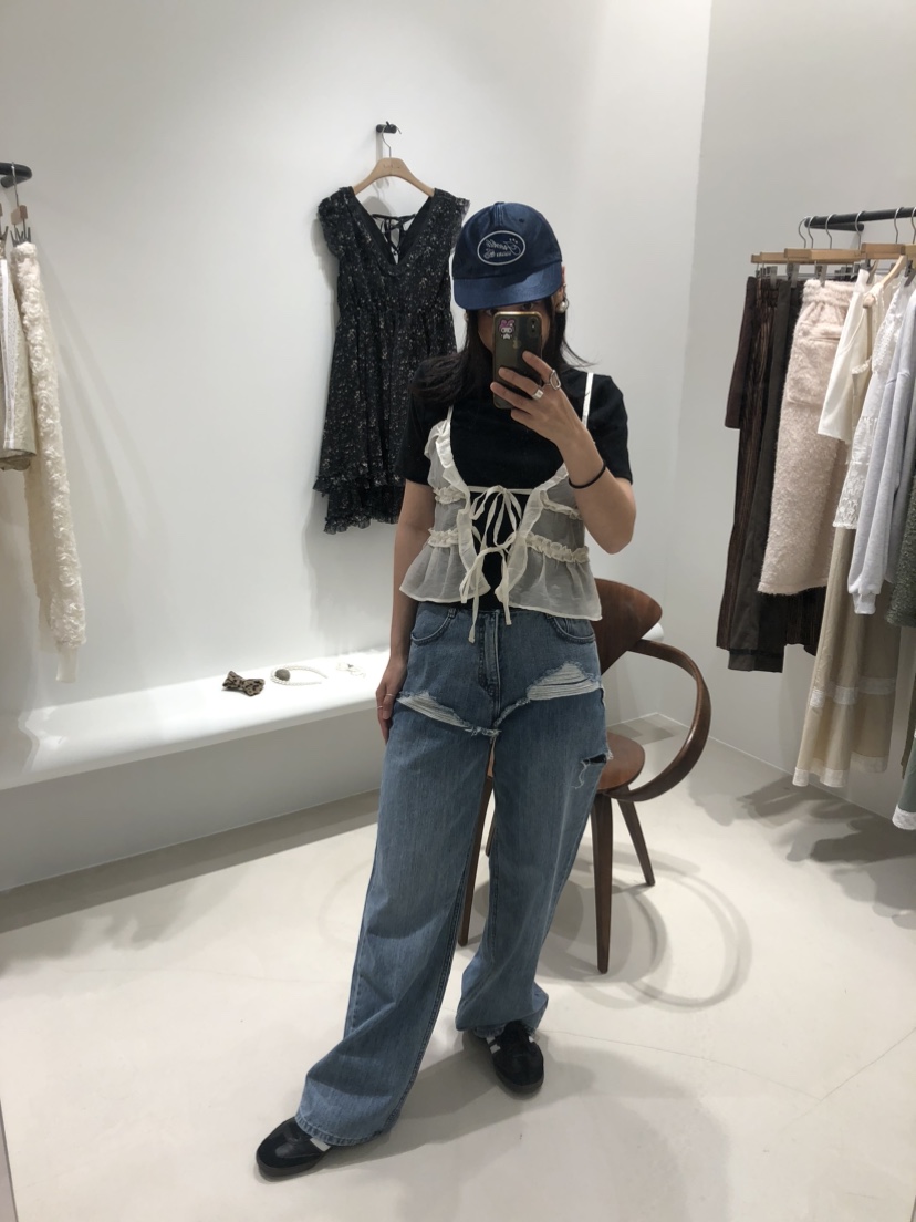 MELTED-P韓國直郵東大門代購女裝新品休閑24春夏吊帶背心MELTED-P吊帶/背心