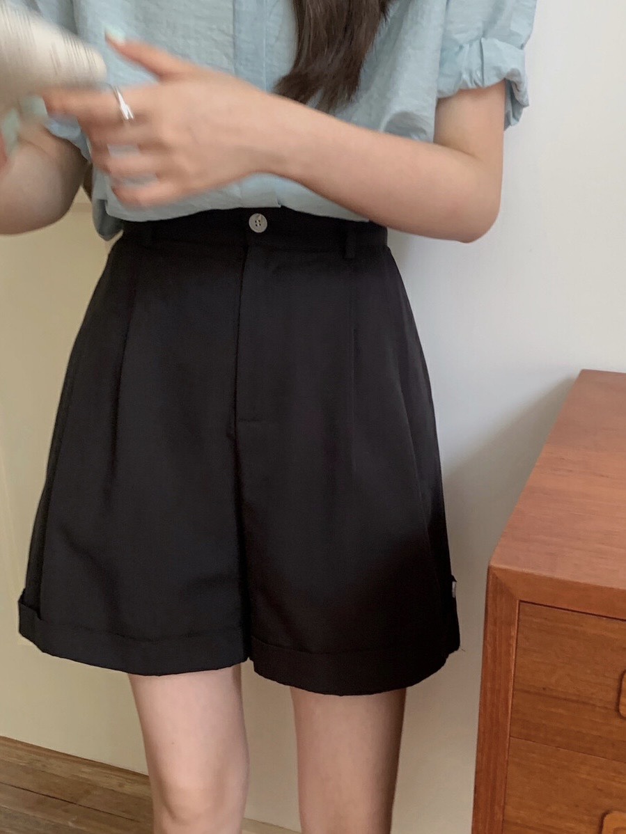 HER直郵韓國代購女裝新款人氣時尚職業休閑熱賣24春夏短褲HIPTIQUE短褲圖色4