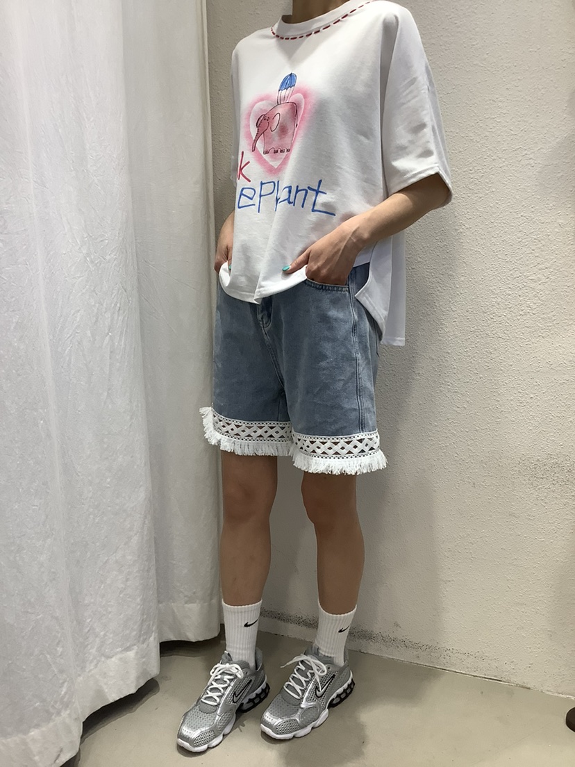 O MARIE直郵韓國代購女裝新款熱賣24春夏休閑推薦短褲流蘇O'MARIE短褲