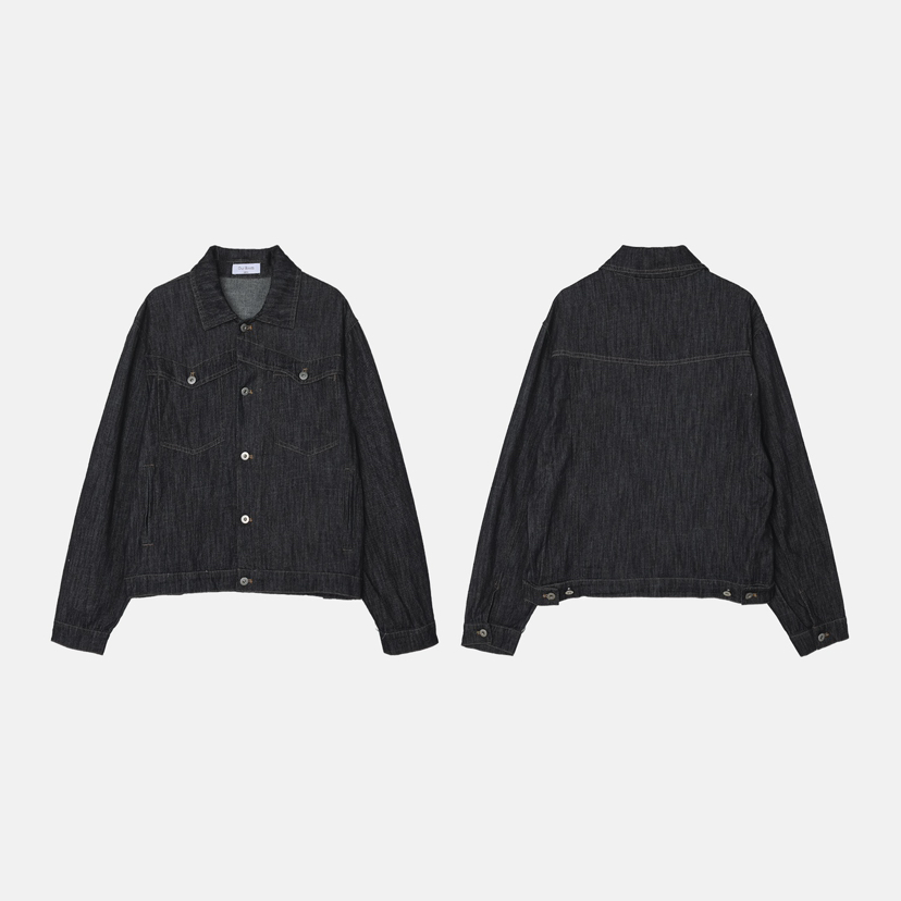 OUR ROOM-男裝韓國直郵東大門代購女裝新款人氣時尚夾克亞麻Our Room/Our Wave夾克