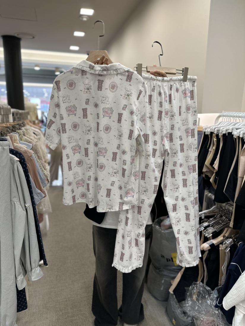 VICTORIA直郵韓國代購女裝新品24春夏人氣時尚真品熱賣睡衣VICTORIA睡衣