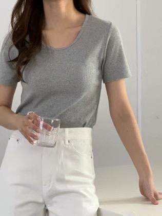 VINE直郵韓國代購女裝新品熱賣推薦休閑職業真品人氣時尚T恤VINET恤圖色4
