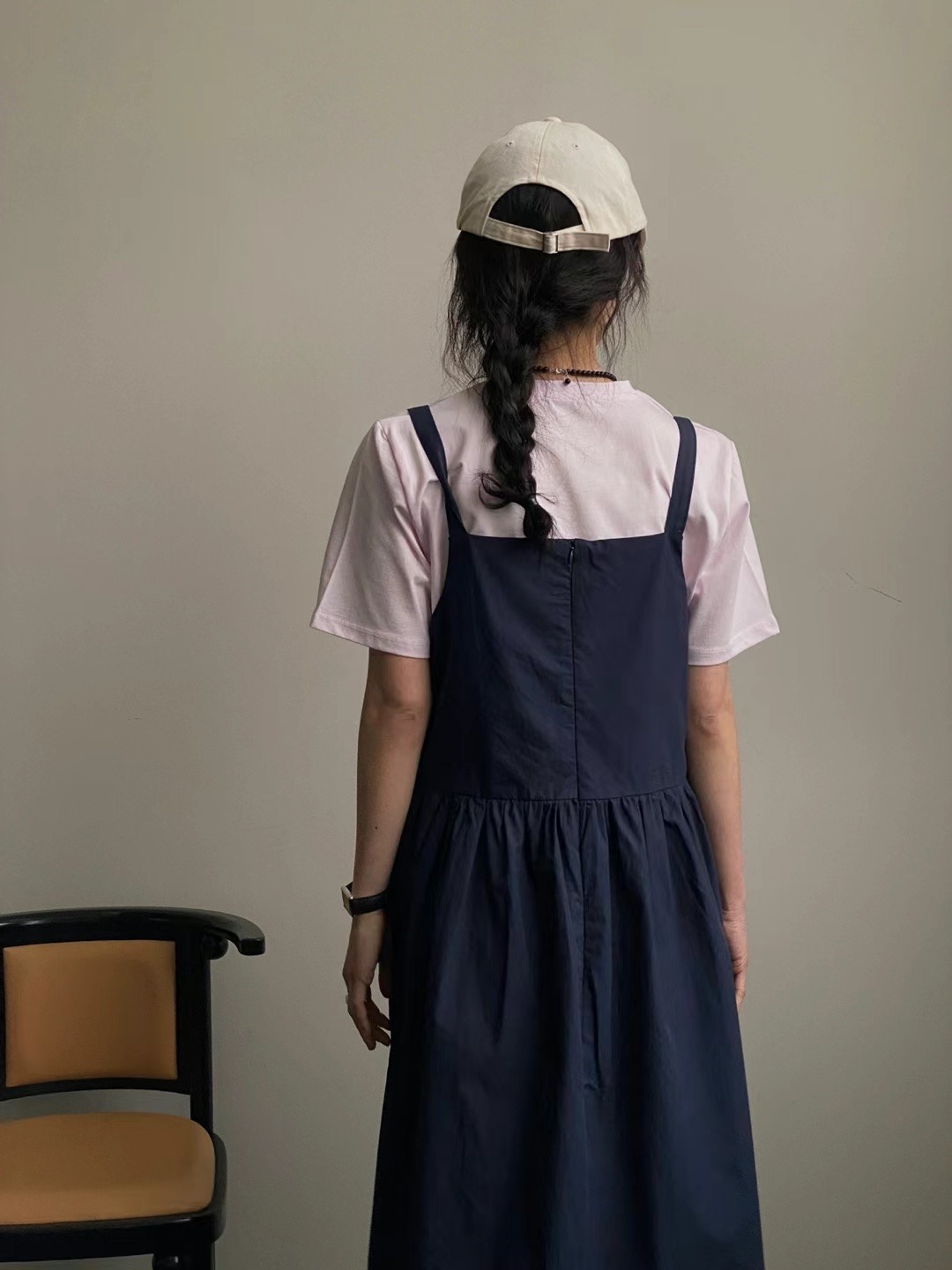 BABY PUSH韓國直郵女裝新品人氣職業真品時尚休閑24春夏連衣裙BABY PUSH連衣裙