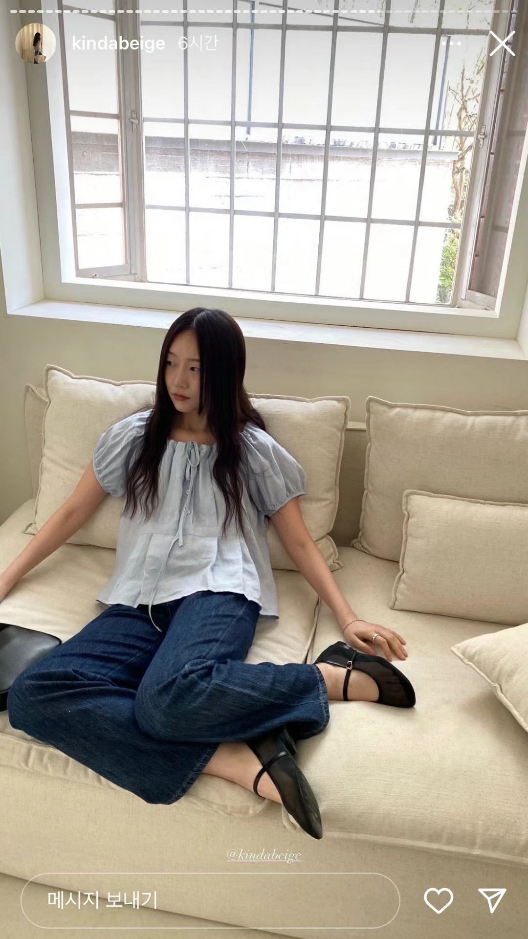 BABY PUSH直郵韓國代購女裝新品時尚熱賣24春夏襯衫蕾絲衫BABY PUSH襯衫/蕾絲衫