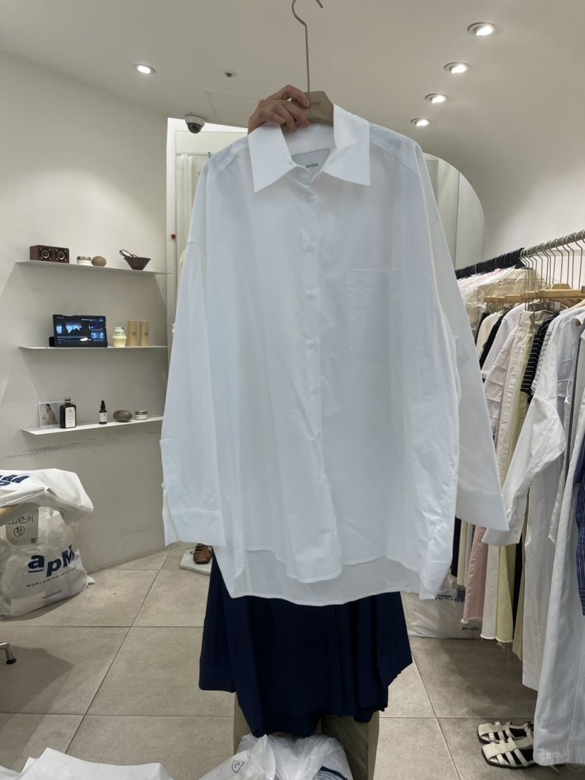 DIFFER ROOMS/PEEP SHOW/3ROOMS直郵韓國代購女裝新品職業襯衫蕾絲衫THE SUIT BAR襯衫/蕾絲衫圖色1