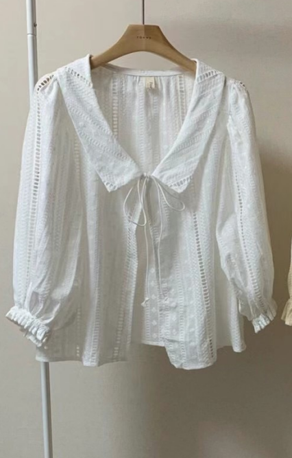 FORME直郵韓國代購女裝新款休閑推薦熱賣職業人氣襯衫蕾絲衫FORME襯衫/蕾絲衫圖色1