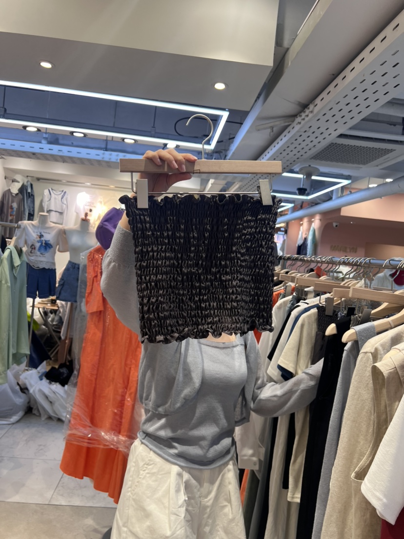 JuA韓國直郵東大門代購女裝新品職業人氣真品24春夏吊帶背心JUA吊帶/背心圖色1