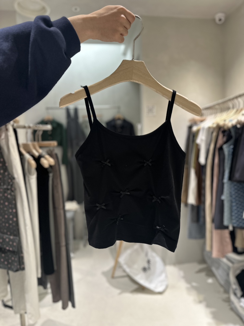 TOO HOT韓國直郵女裝新款休閑職業熱賣真品24春夏吊帶背心TOO HOT吊帶/背心圖色3