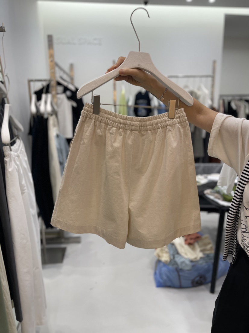 VISUAL SPACE韓國直郵東大門代購女裝新品職業人氣24春夏短褲VISUAL SPACE短褲