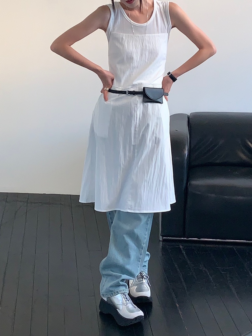 VAARA韓國直郵東大門實拍女裝新品24春夏休閑推薦時尚連衣裙VAARA連衣裙圖色3