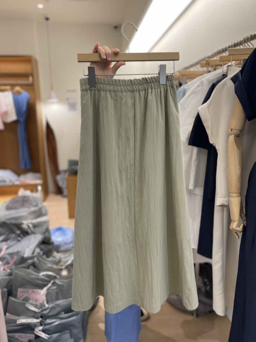 VAN NUVO韓國直郵女裝新品24春夏人氣休閑真品職業熱賣長裙VAN NUVO長裙