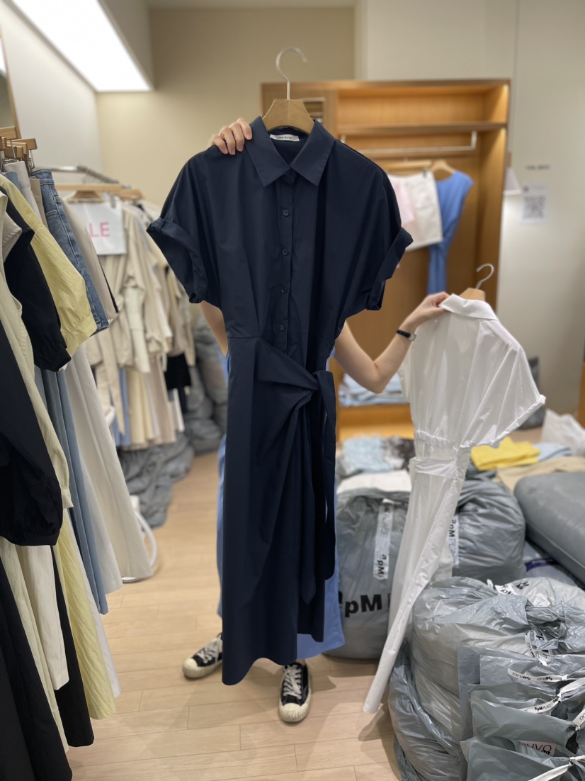 VAN NUVO直郵韓國代購女裝新款人氣24春夏真品休閑連衣裙VAN NUVO連衣裙圖色3